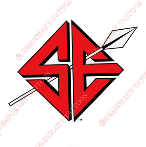 SE Missouri State Redhawks Customize Temporary Tattoos Stickers NO.6153